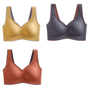 Sutiã Sem Costura Latex Confort / Leve 3 e Pague 2