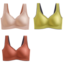 Sutiã Sem Costura Latex Confort / Leve 3 e Pague 2