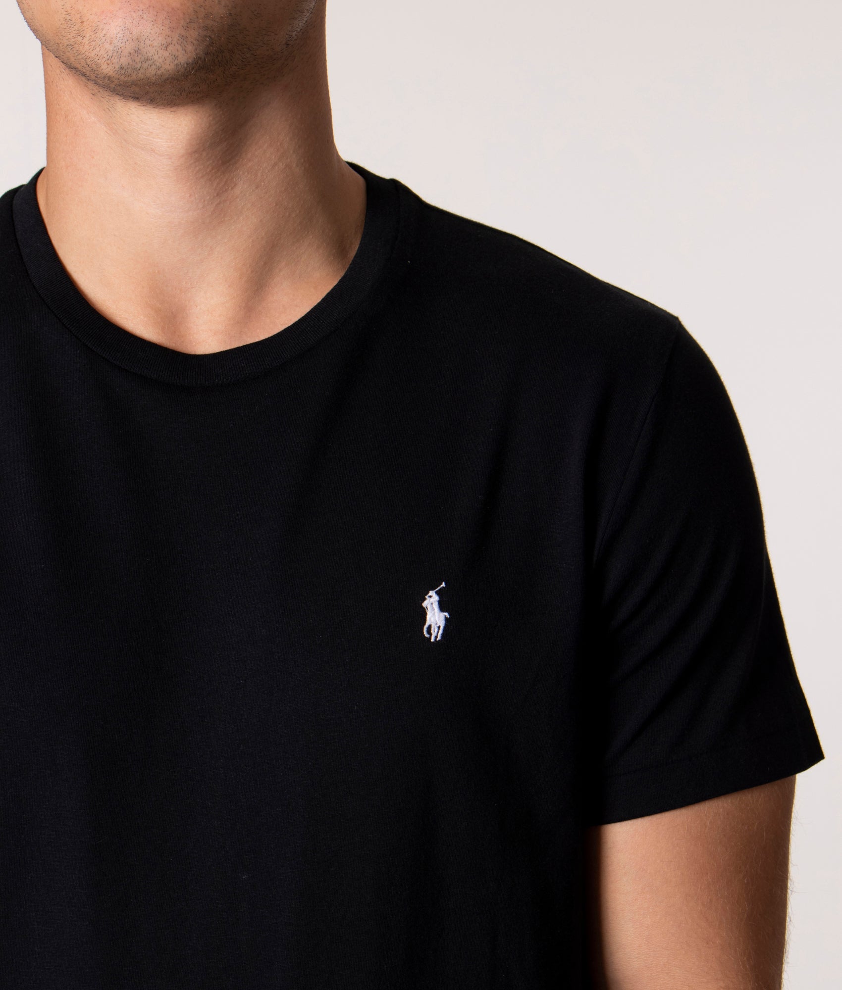 Camiseta Masculina Polo RL - Preta