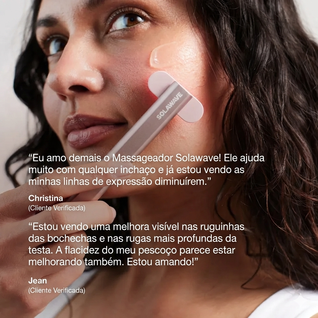 Varinha de Fototerapia Facial Pro 4 em 1 - Tecnologia Antienvelhecimento