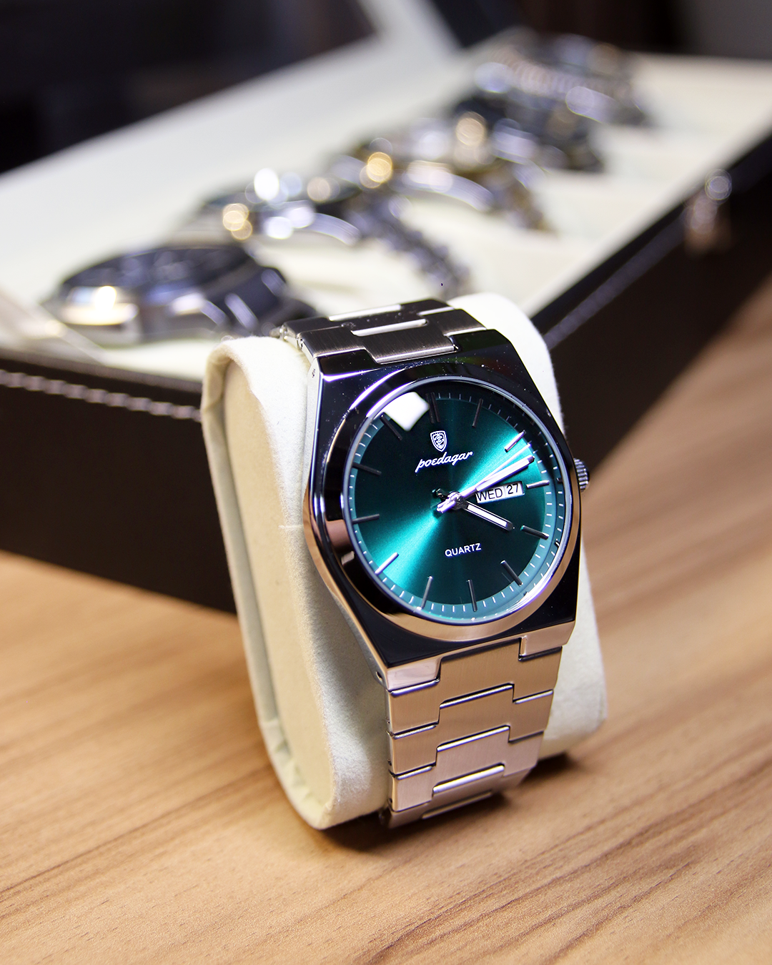 Relogio Poedagar EmeraldLine 