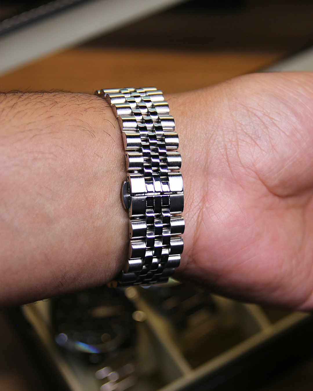 Relogio Poedagar SteelLuxe