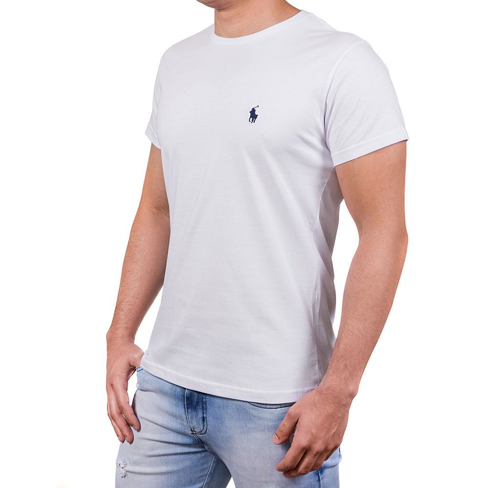 Camiseta Masculina Polo RL - Branca
